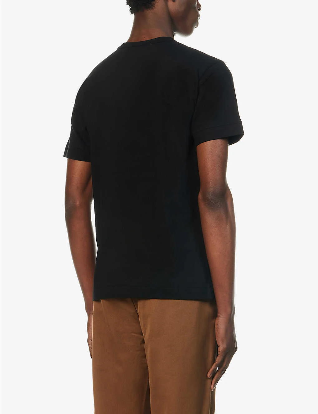 Comme Des Garçons Play Heart Logo-embroidered Cotton-jersey T-shirt 7 Comme Des Garçons Play Heart Logo-embroidered Cotton-jersey T-shirt - Image 5