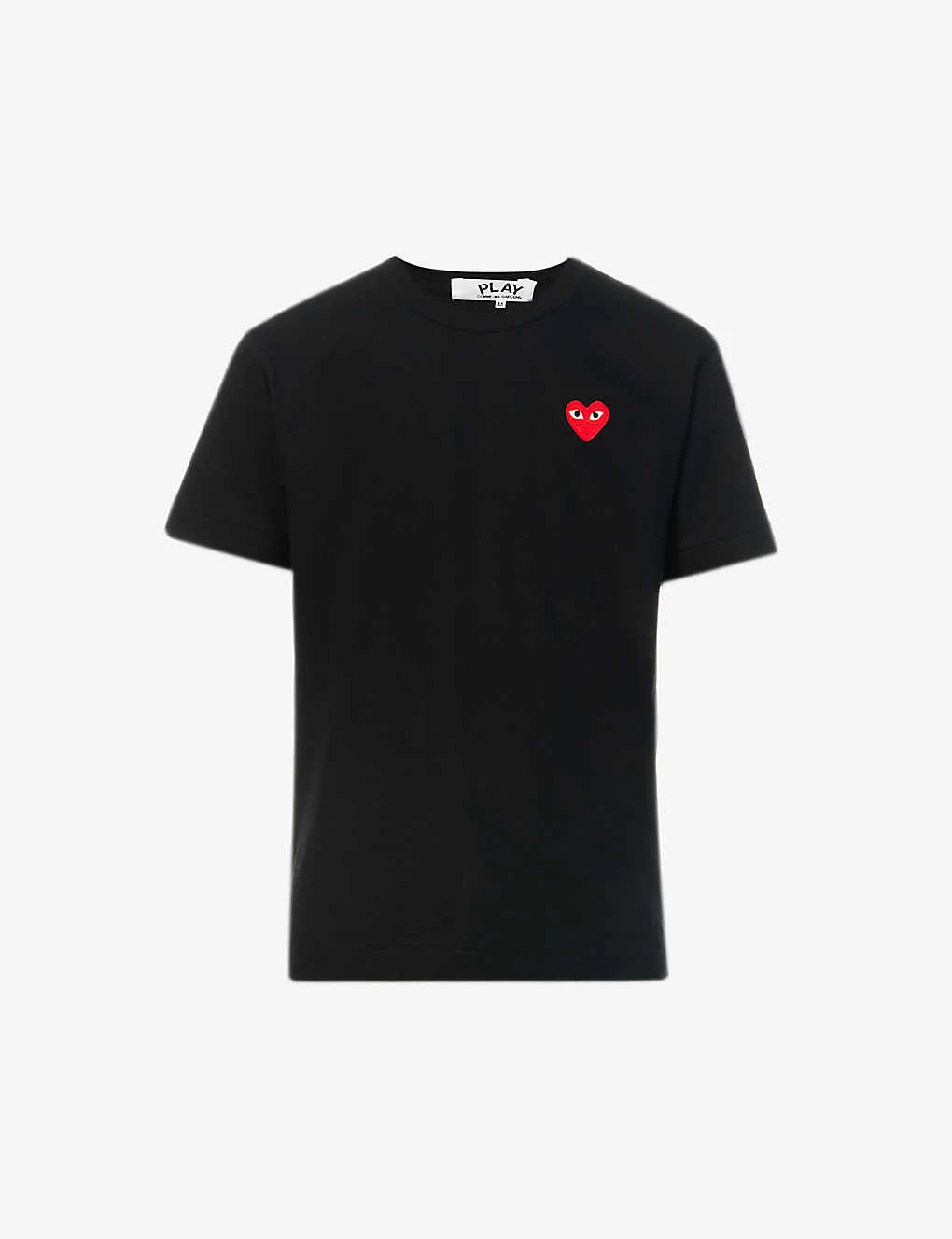 Comme Des Garçons Play Heart Logo-embroidered Cotton-jersey T-shirt 4 Comme Des Garçons Play Heart Logo-embroidered Cotton-jersey T-shirt - Image 2