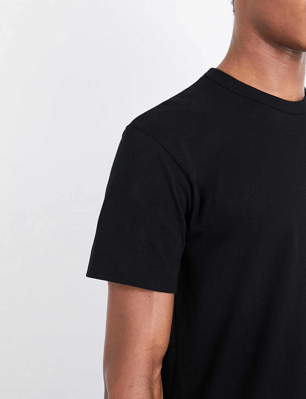 Comme Des Garçons Play Logo-embroidered Cotton-jersey T-shirt 9 Comme Des Garçons Play Logo-embroidered Cotton-jersey T-shirt - Image 7