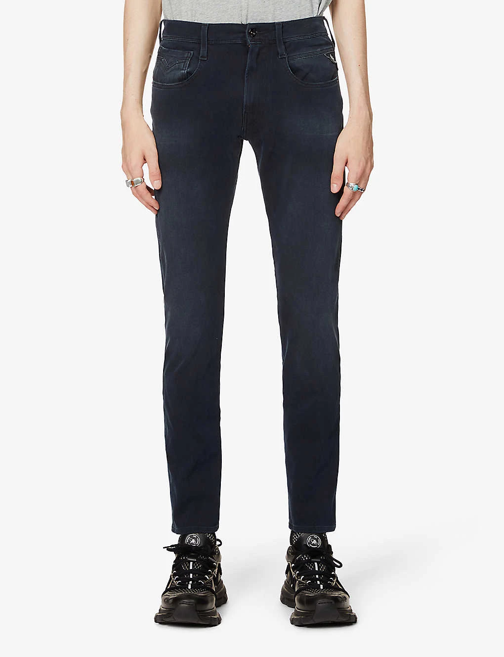 Replay Anbass Hyperflex Plus Stretch-denim Jeans 5 Replay Anbass Hyperflex Plus Stretch-denim Jeans - Image 3