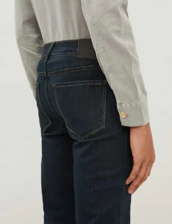 Paige Federal Slim-fit Straight-leg Stretch-denim Jeans -Metro Style Shop 362 3002369 M653521 CELLAR ALT03