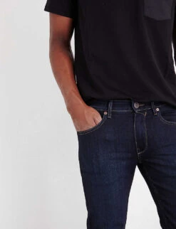 Paige Federal Slim-fit Straight-leg Stretch-denim Jeans -Metro Style Shop 362 3002369 M653521 CELLAR ALT04