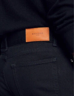 Sandro Straight Slim-fit Jeans -Metro Style Shop 74 10081 SHPJE00142 BLACK ALT04