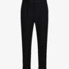 AllSaints Tallis Regular-fit Tapered Cotton And Wool-blend Trousers -Metro Style Shop 948 10136 MM003J BLACK ALT10