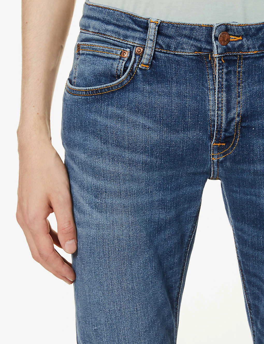 Nudie Jeans Skinny Lin Tapered Jeans 7 Nudie Jeans Skinny Lin Tapered Jeans - Image 5