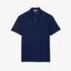 Sandro Beach Marled Regular-fit Linen Polo Shirt -Metro Style Shop R00059545 BLEUS M
