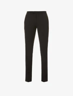 Sandro Mid-rise Wool Trousers
