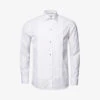 ETON Plissé Slim-fit Cotton Dress Shirt -Metro Style Shop R03675418 WHITE M