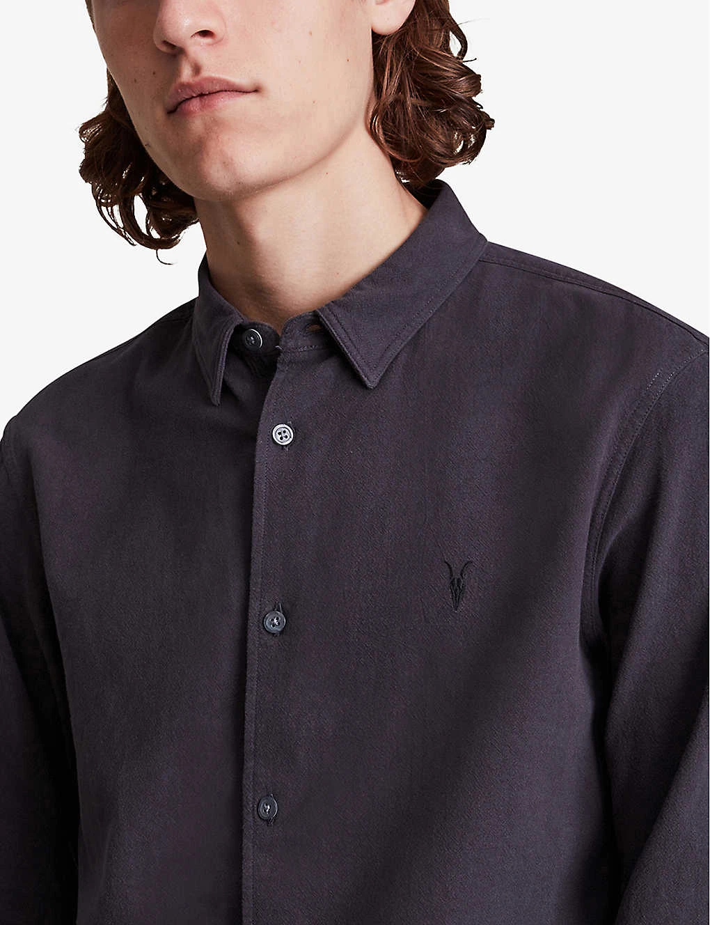 AllSaints Lovell Slim-fit Cotton Shirt 6 AllSaints Lovell Slim-fit Cotton Shirt - Image 4