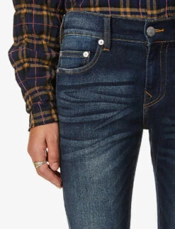 True Religion Rocco No Flap Mid-rise Slim-fit Jeans -Metro Style Shop R03706424 MEDIUMLEGEND ALT03