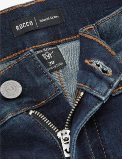 True Religion Rocco No Flap Mid-rise Slim-fit Jeans -Metro Style Shop R03706424 MEDIUMLEGEND ALT05