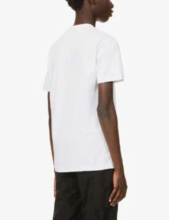 Rolling Dice Graphic-print Cotton-jersey T-shirt 10 Rolling Dice Graphic-print Cotton-jersey T-shirt -Metro Style Shop R03752933 WHITE ALT03