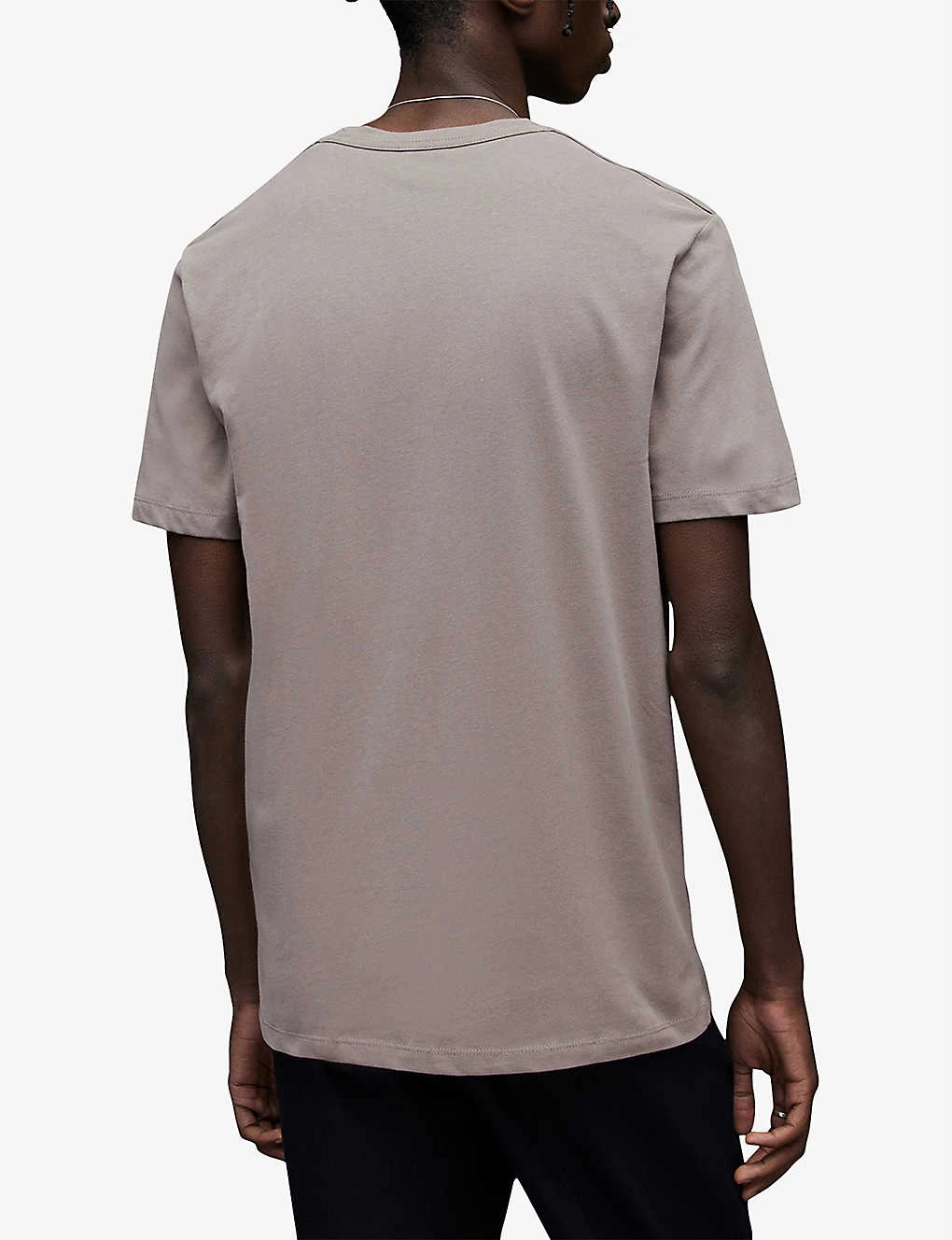 AllSaints Tonic Crewneck Cotton-jersey T-shirt 6 AllSaints Tonic Crewneck Cotton-jersey T-shirt - Image 4