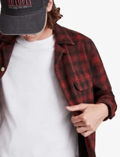 AllSaints Isac Oversized Crewneck Cotton T-shirt -Metro Style Shop R03768214 OPTICWHITE ALT04