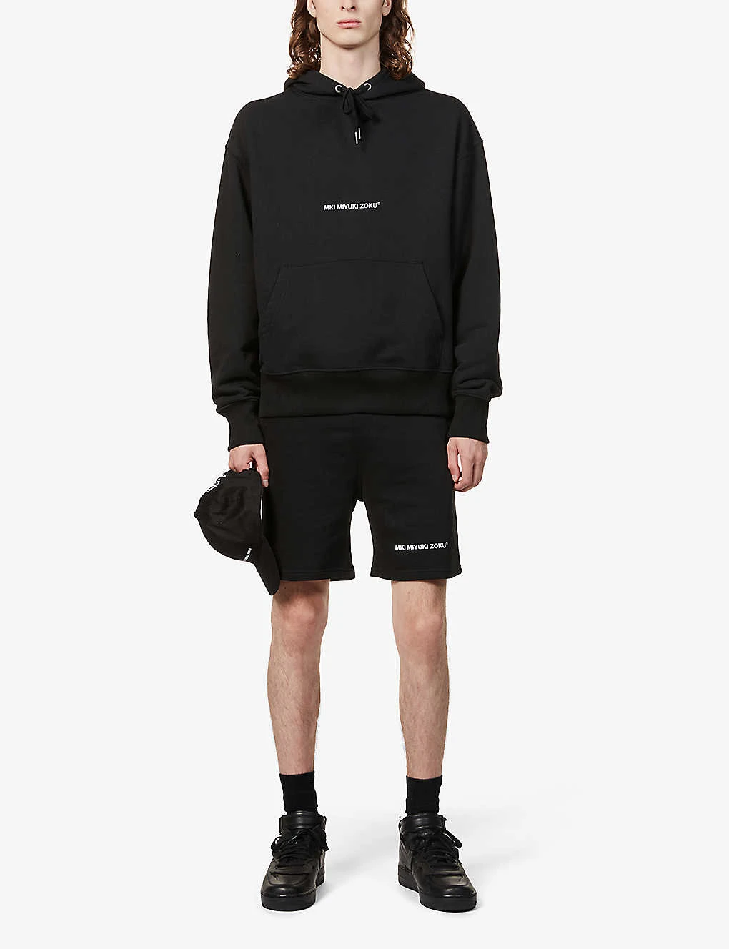 Staple Brand-print Organic Cotton-blend Shorts 4 Staple Brand-print Organic Cotton-blend Shorts - Image 2