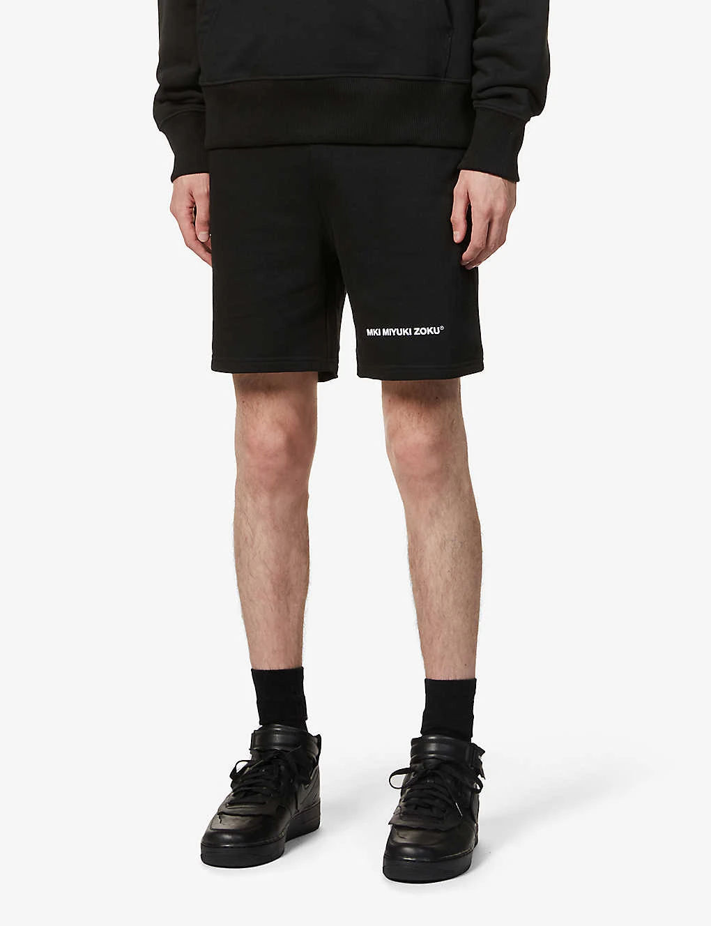 Staple Brand-print Organic Cotton-blend Shorts 5 Staple Brand-print Organic Cotton-blend Shorts - Image 3