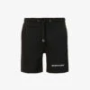Staple Brand-print Organic Cotton-blend Shorts -Metro Style Shop R03792308 BLACK M