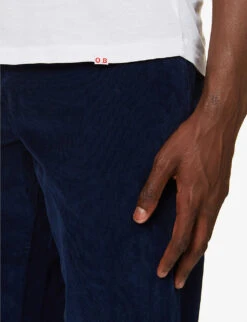 ORLEBAR BROWN Sammy Marled Crewneck Cotton-jersey T-shirt -Metro Style Shop R03823996 WHITE ALT04