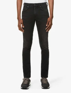 CITIZENS OF HUMANITY London Slim-fit Tapered Stretch-denim Jeans 10 CITIZENS OF HUMANITY London Slim-fit Tapered Stretch-denim Jeans -Metro Style Shop R03834517 DARKSTORM ALT02