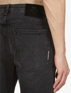 NEUW Ray Slim-fit Tapered-leg Stretch-cotton Denim Jeans -Metro Style Shop R03882389 BOXCAR ALT05