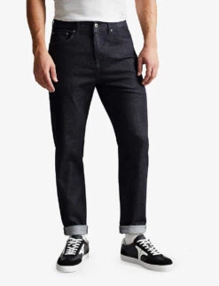 Ted Baker Finchly Slim-leg Denim Jeans -Metro Style Shop R03895018 NAVYBLUE ALT02