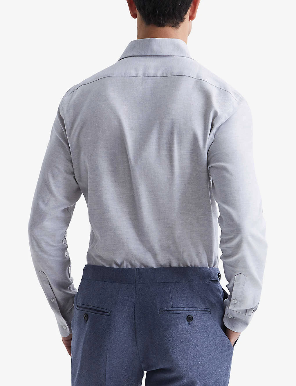 Reiss Belief Cotton-twill Flannel Shirt 6 Reiss Belief Cotton-twill Flannel Shirt - Image 4