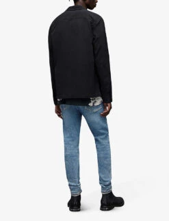 AllSaints Ronnie Skinny-fit Stretch-denim Jeans -Metro Style Shop R03921119 LIGHTINDIGO ALT03