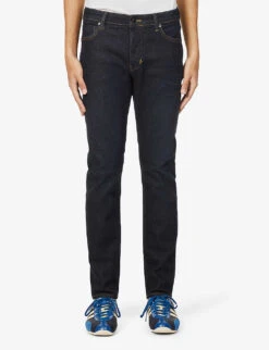 NEUW Lou Slim-fit Straight Cotton-blend Jeans -Metro Style Shop R03923416 TYPECAST ALT02