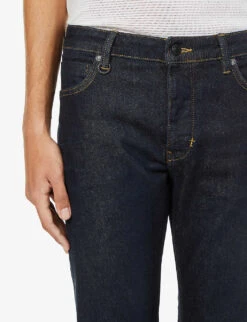 NEUW Lou Slim-fit Straight Cotton-blend Jeans -Metro Style Shop R03923416 TYPECAST ALT04