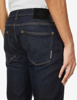 NEUW Lou Slim-fit Straight Cotton-blend Jeans -Metro Style Shop R03923416 TYPECAST ALT05