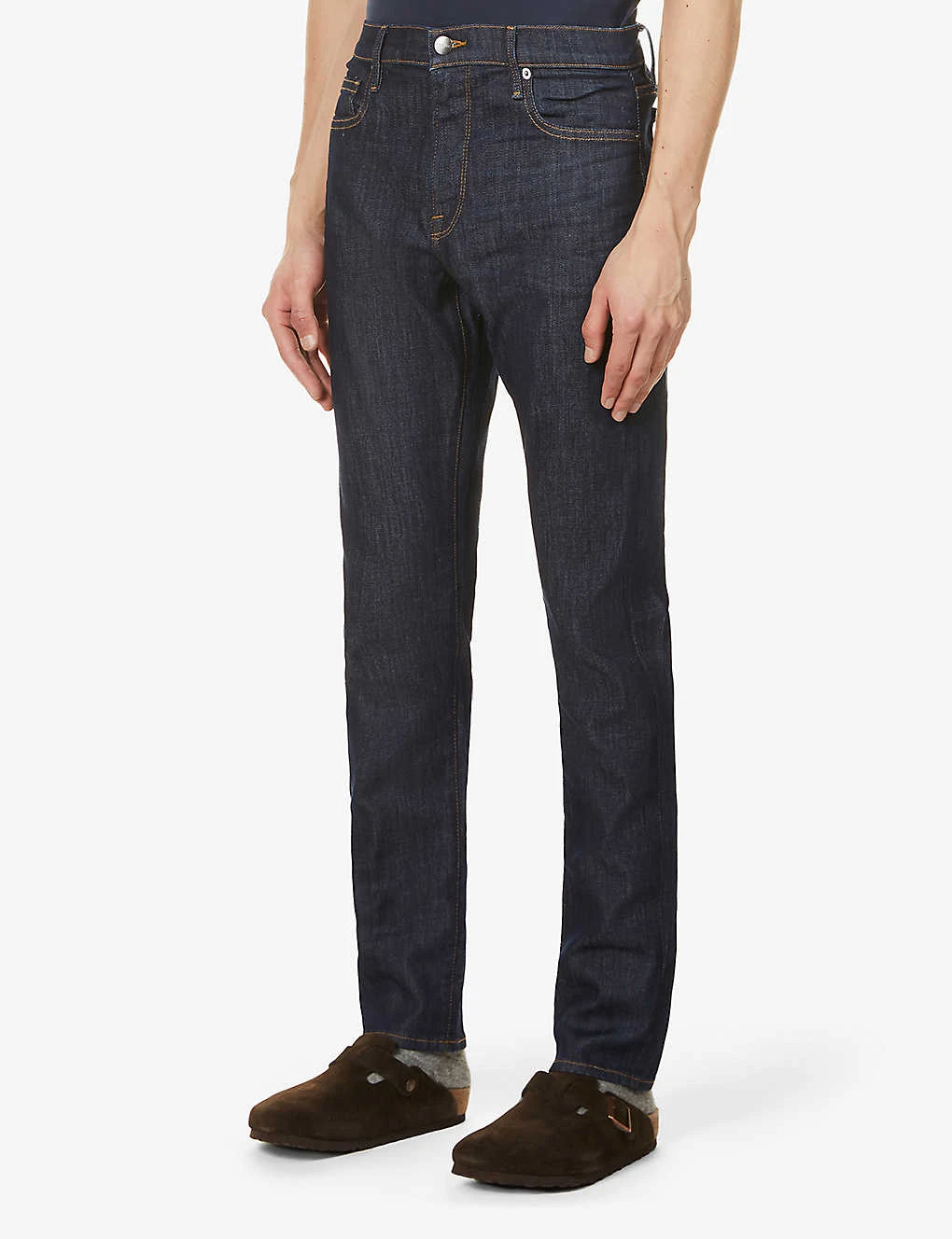 FRAME L'Homme Mid-rise Straight-leg Stretch-denim Jeans 4 FRAME L'Homme Mid-rise Straight-leg Stretch-denim Jeans - Image 3