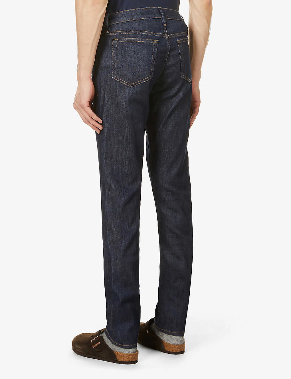 FRAME L'Homme Mid-rise Straight-leg Stretch-denim Jeans 5 FRAME L'Homme Mid-rise Straight-leg Stretch-denim Jeans - Image 4