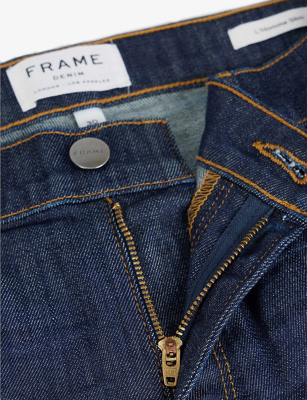 FRAME L'Homme Mid-rise Straight-leg Stretch-denim Jeans 8 FRAME L'Homme Mid-rise Straight-leg Stretch-denim Jeans - Image 7