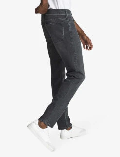 Reiss Robin Slim-fit Stretch-denim Jeans -Metro Style Shop R03924895 GREY ALT03