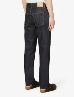 Nudie Jeans Gritty Jackson Regular-fit Straight-leg Jeans 11 Nudie Jeans Gritty Jackson Regular-fit Straight-leg Jeans -Metro Style Shop R03944950 DRYCLASSICNAVY ALT03