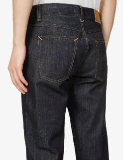 Nudie Jeans Gritty Jackson Regular-fit Straight-leg Jeans 13 Nudie Jeans Gritty Jackson Regular-fit Straight-leg Jeans -Metro Style Shop R03944950 DRYCLASSICNAVY ALT05