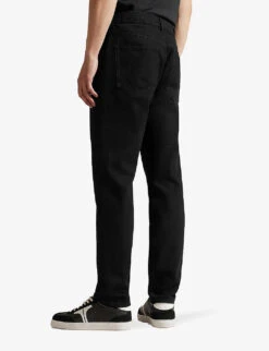 Ted Baker Straight-leg Cropped Jeans -Metro Style Shop R03946261 BLACK ALT03