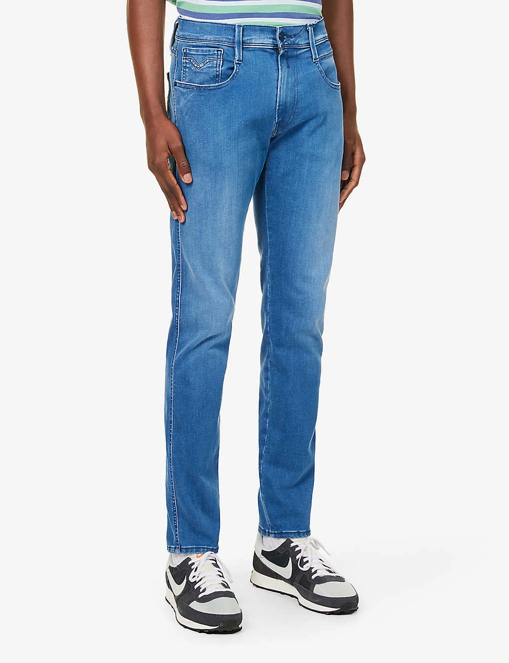 Replay Anbass Slim-leg Regular-fit Stretch-denim Jeans 5 Replay Anbass Slim-leg Regular-fit Stretch-denim Jeans - Image 3