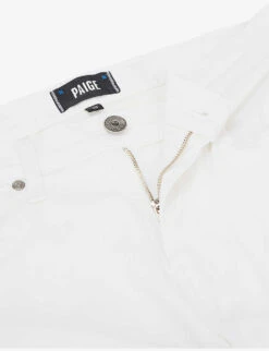 Paige Slim Straight-leg Stretch-denim Jeans -Metro Style Shop R03948597 ICECAP ALT06