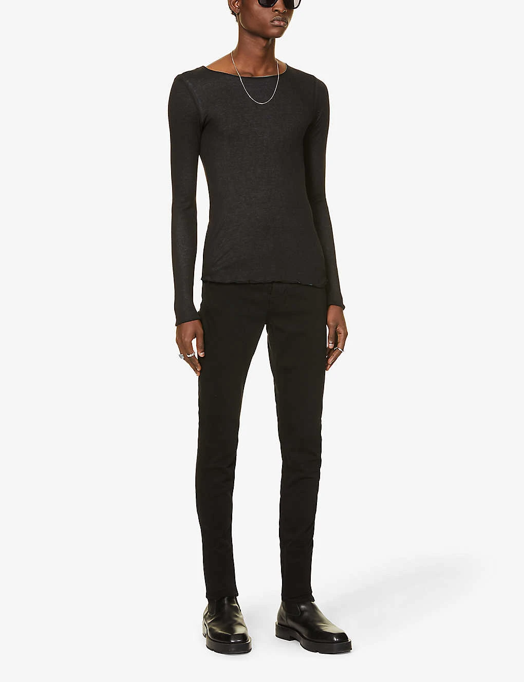 7 For All Mankind Paxtyn Luxe Performance Skinny Stretch-denim Jeans 4 7 For All Mankind Paxtyn Luxe Performance Skinny Stretch-denim Jeans - Image 2