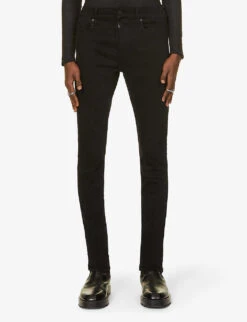 7 For All Mankind Paxtyn Luxe Performance Skinny Stretch-denim Jeans 10 7 For All Mankind Paxtyn Luxe Performance Skinny Stretch-denim Jeans -Metro Style Shop R03954842 BLACK ALT02