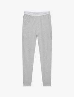 Reiss Cali Slim-fit Tapered-leg Wool-blend Jogging Bottoms
