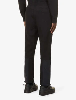 Hugo Leisure Logo-print Stretch-cotton Blend Jogging Bottoms -Metro Style Shop R03962937 BLACK ALT03