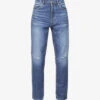 Hugo Regular-fit Tapered Cotton And Recycled Cotton-blend Jeans -Metro Style Shop R03963073 MEDIUMBLUE M