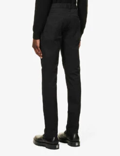 Emporio Armani J06 Gab Straight-leg Mid-rise Stretch-denim Jeans -Metro Style Shop R03981646 NERO ALT03
