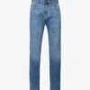 Emporio Armani Regular-fit Straight-leg&nbsp;stretch-denim Jeans -Metro Style Shop R03981651 DENIMBLUCH M