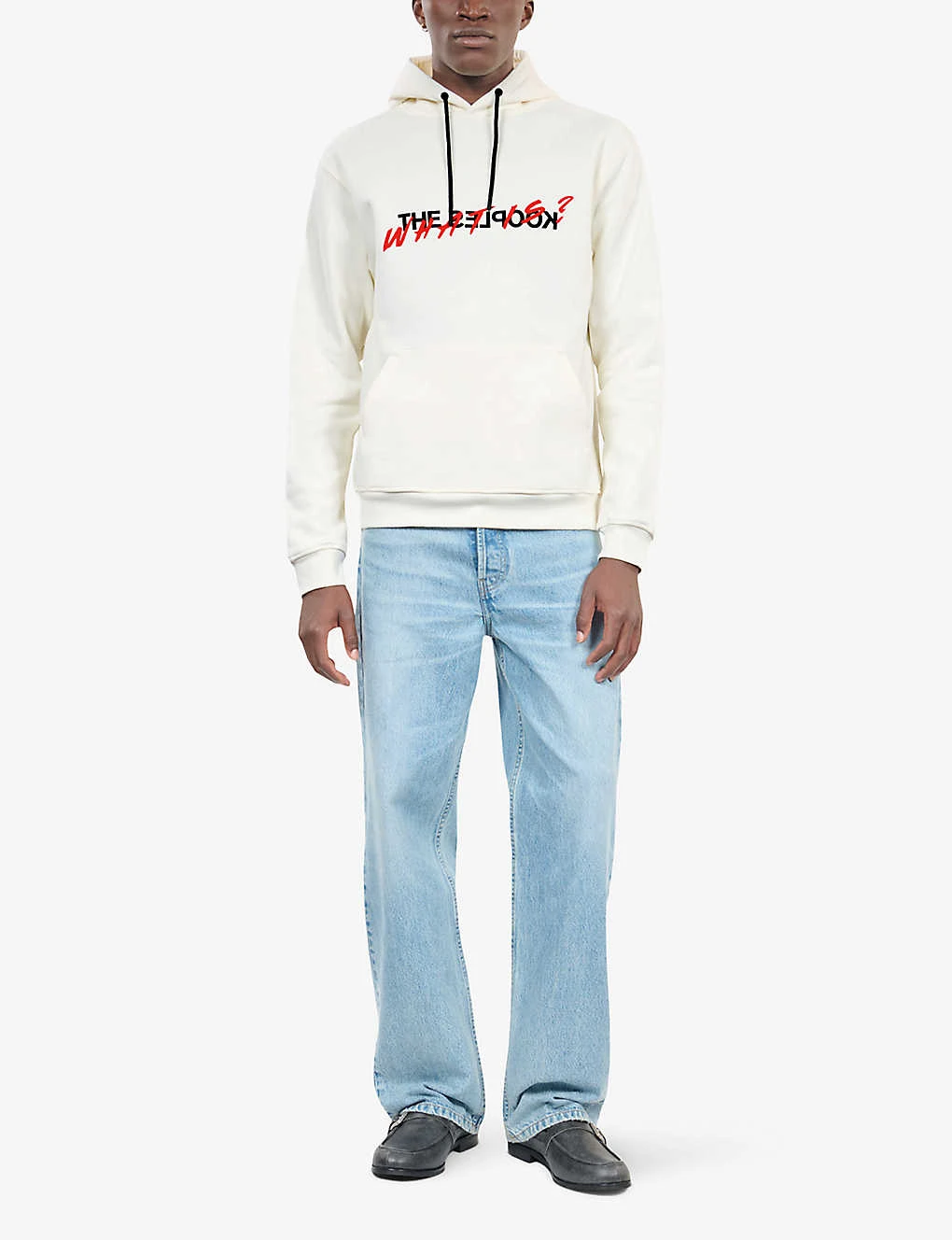 THE KOOPLES Slogan-print Relaxed-fit Cotton Hoody 4 THE KOOPLES Slogan-print Relaxed-fit Cotton Hoody - Image 2