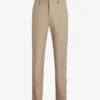 AllSaints Talia Straight-leg Mid-rise Wool-blend Trousers -Metro Style Shop R04053539 FAWNBEIGE M