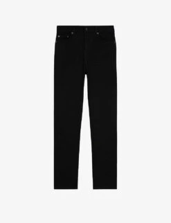THE KOOPLES Contrast-stitching Slim-fit Stretch-cotton Jeans
