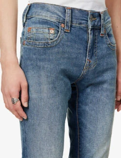 True Religion Rocco Slim-fit Skinny Stretch-denim Jeans -Metro Style Shop R04070607 MEDIUMDISRUPTION ALT04